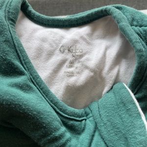 Kyte baby 1.0 tog sleep sack size M green